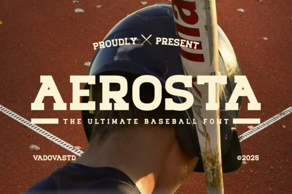 Aerosta: A Bold Display Typeface for Handmade Brands