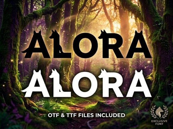 Alora: A Display Font That Earns Its Space