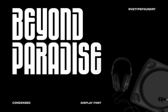 Beyond Paradise: A Bold Display Font for Scroll-Stopping Marketing