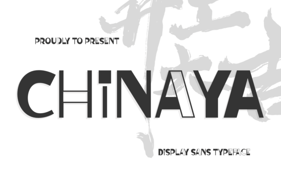 Chinaya: A Bold Display Font That Elevates Real Small Business Branding