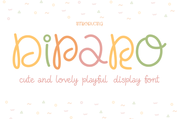 Diparo: A Playful Display Font That Brings Warmth to Brand Identity