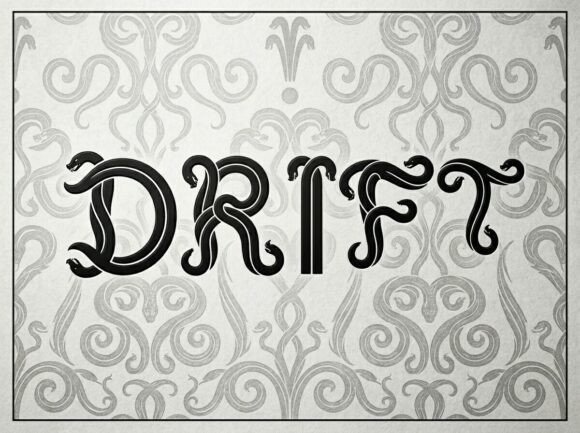 Drift: A Display Font That Carries Myth in Every Curve