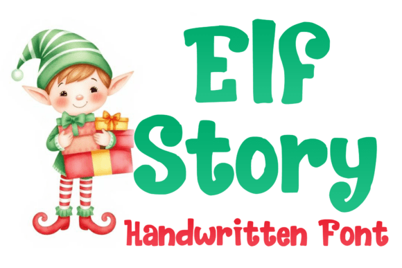 Elf Story: A Festive Display Font That Elevates Your Brand
