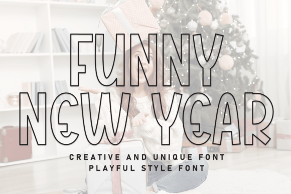 Funny New Year: A Display Font That Delivers Personality at First Glance