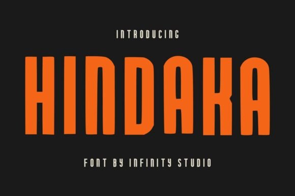 Hindaka: A Bold Display Font for Impactful Web Design
