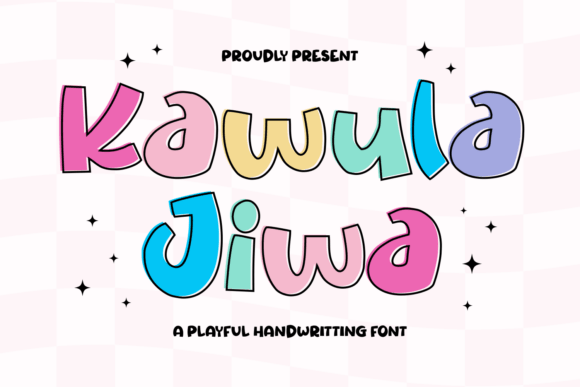 Kawula Jiwa: A Display Font with Lived-In Energy