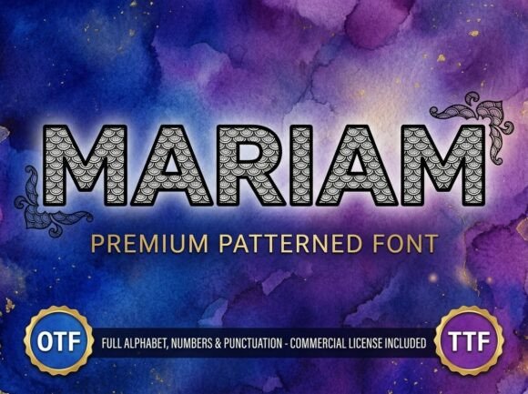 Mariam: A Premium Display Typeface for Impactful Web Design