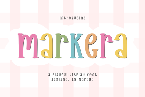 Markera: A Playful Display Font with Editorial Warmth