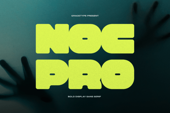 Nocpro: Bold Display Font for Handmade Labels & Printables