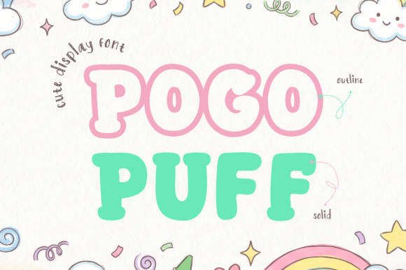 Pogo Puff: A Display Font That Breathes Warmth Into Editorial Layouts
