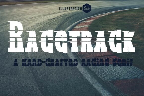 Racetrack: A High-Velocity Display Typeface for Editorial Impact
