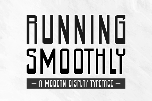 Running Smoothly: A Display Font That Builds Trust